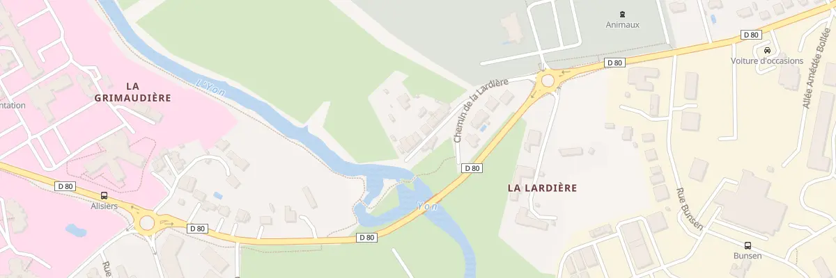 Plan du 34 Che de la Lardière à La Roche-sur-Yon