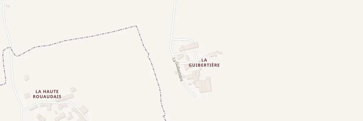 Plan du 7 La Guibertière à Saint-Marc-le-Blanc