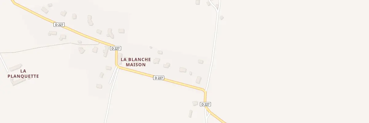 Plan du 2 La Blanche Maison à Nicorps