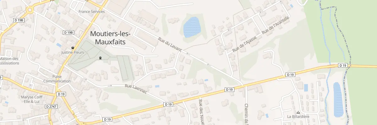 Plan du 20 Rue des Blés d’Or à Moutiers-les-Mauxfaits
