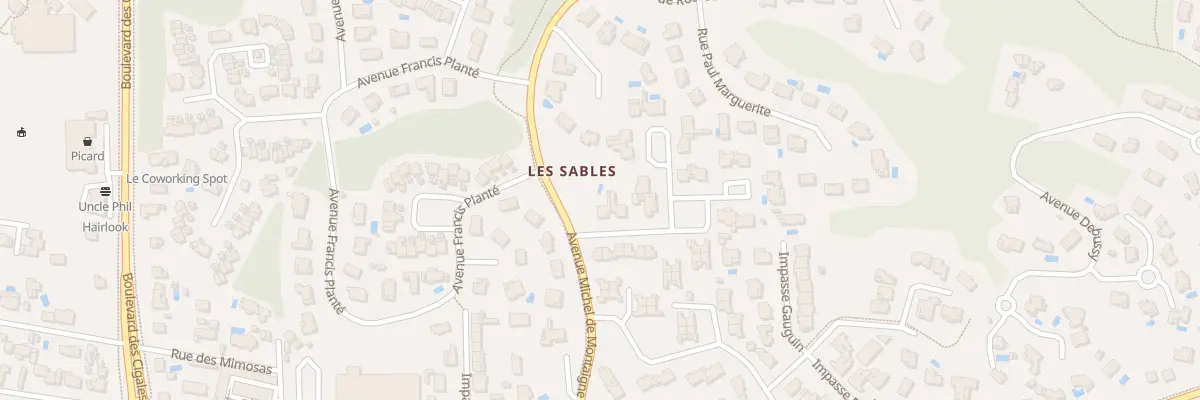 Plan du 13 Rue du Bas Armagnac à Capbreton