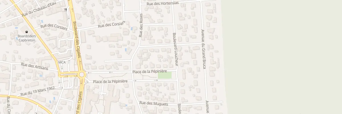 Plan du 19C Bd Loucheur à Capbreton