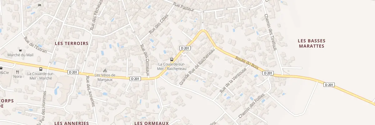 Plan du 1B Ven de la Raicheneau à La Couarde-sur-Mer