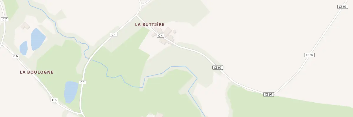 Plan du 6 La Buttière à Bellevigny