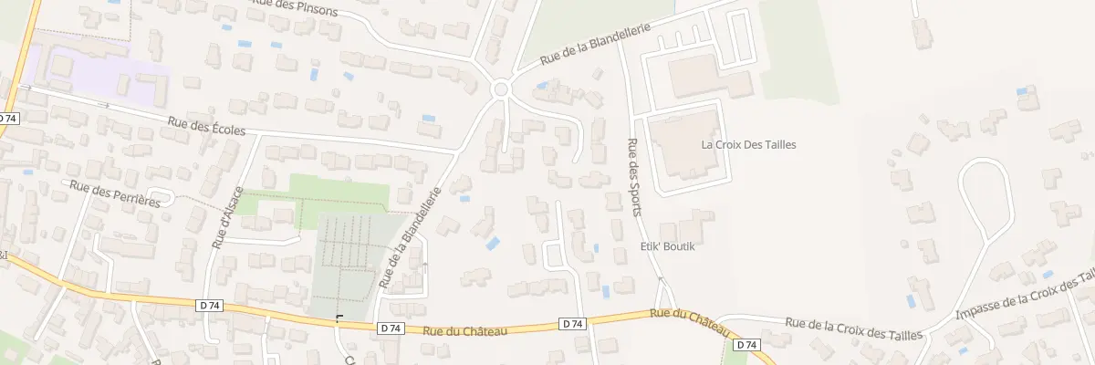 Plan du 8 Rue des grands chênes à Haute-Goulaine