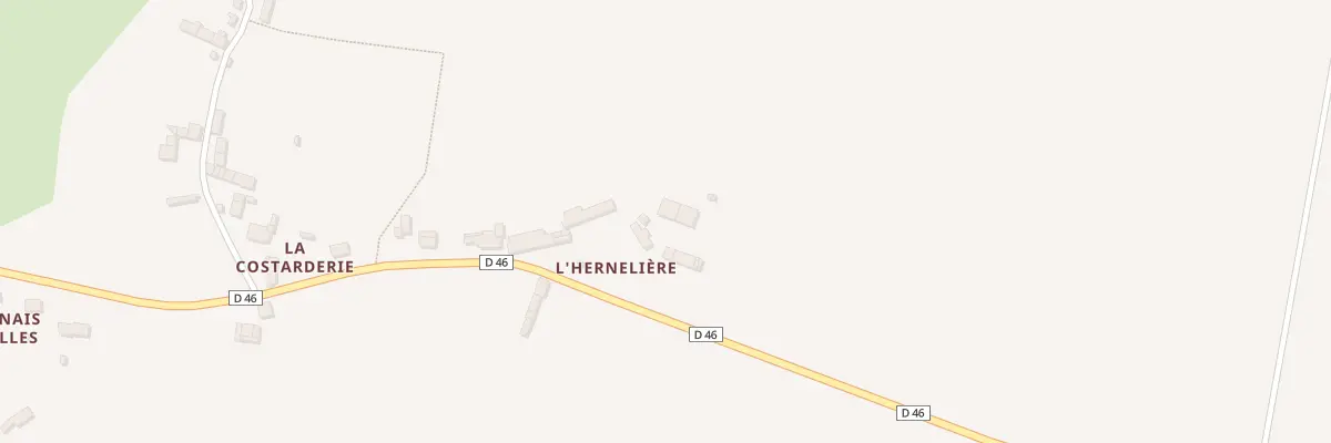 Plan du 5549 L’Hernelière à Coësmes