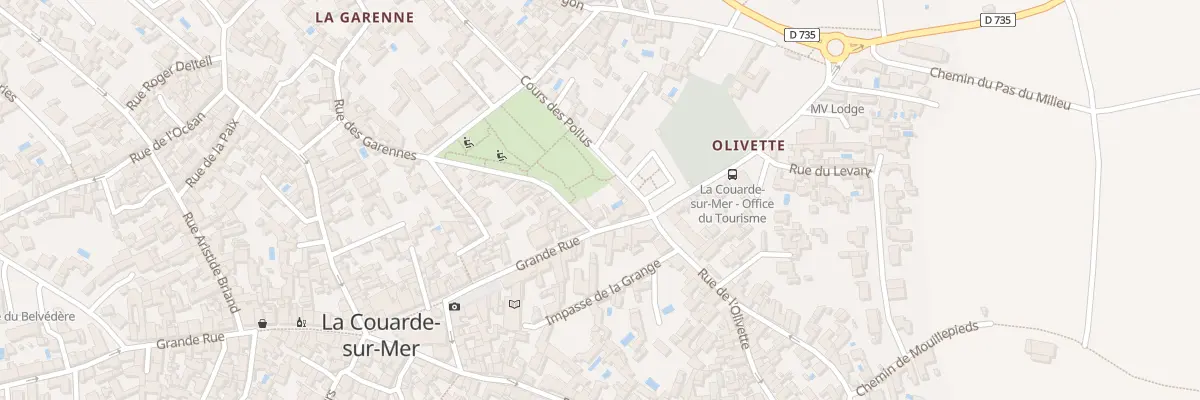 Plan du 4 Rue du Square à La Couarde-sur-Mer