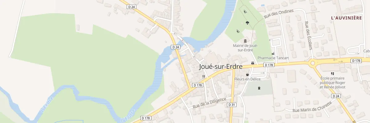 Plan du 70 Rue de l’Erdre à Joué-sur-Erdre