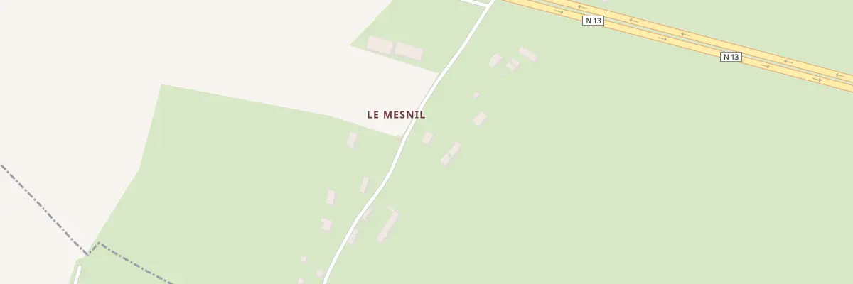 Plan du 6 Le Mesnil à Saint-Cyr-Bocage