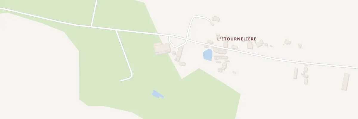 Plan du 5300 L’Etournelliere à Coësmes