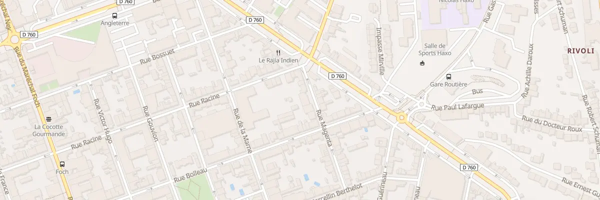 Plan du 31 Rue magenta à La Roche-sur-Yon