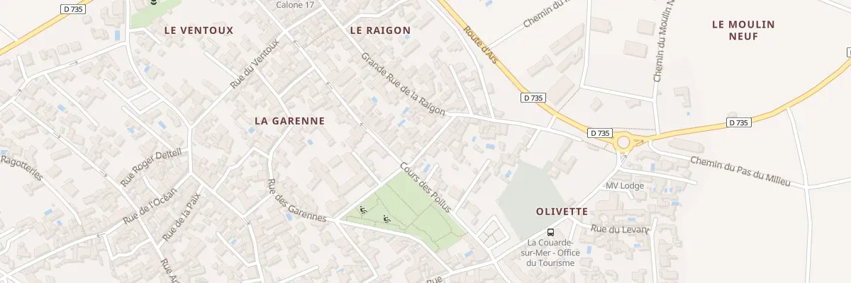 Plan du 6 Petite Rue de la Raigon à La Couarde-sur-Mer