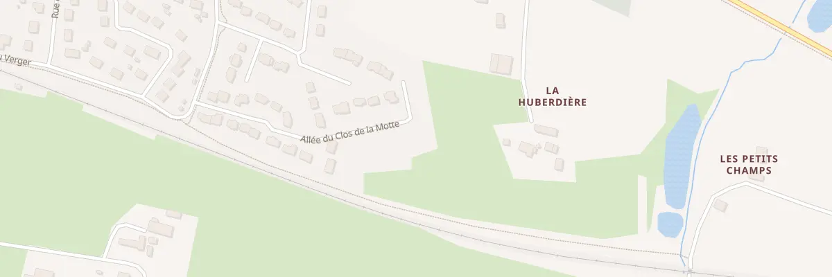 Plan du 32 Allée du Clos de la Motte au Theil-de-Bretagne