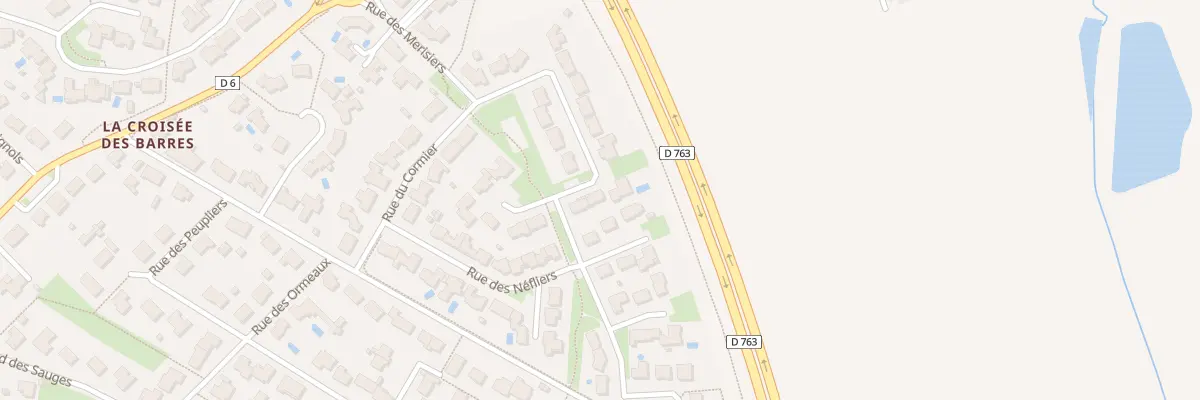 Plan du 30 Rue des merisiers à Bellevigny