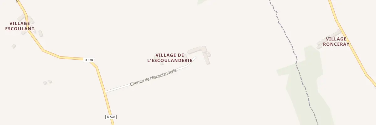 Plan du 5452 L’Escoulanderie à Cérences