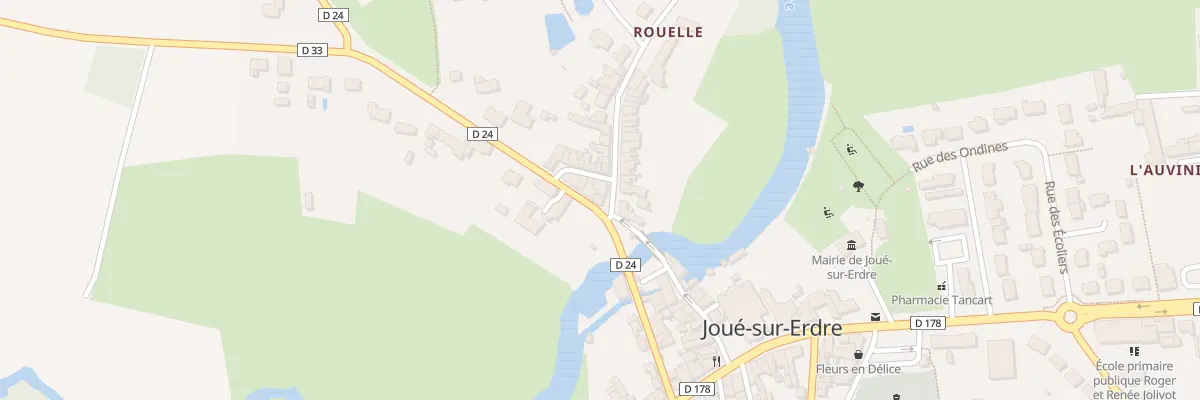 Plan du 7 Rue de la Chataigneraie à Joué-sur-Erdre