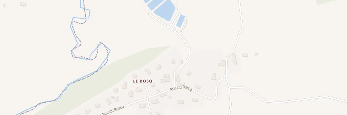 Plan du 23 Rue du Boscq à Nicorps