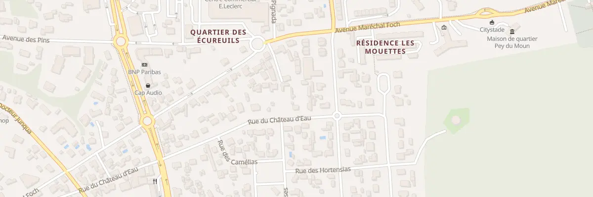 Plan du 41 Rue du Chateau d’Eau à Capbreton