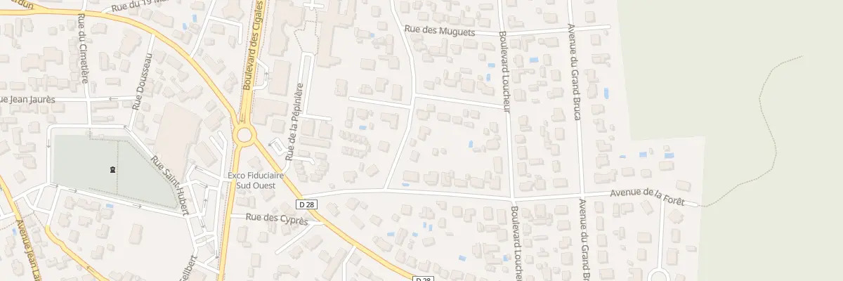 Plan du 4 Rue des Roses à Capbreton
