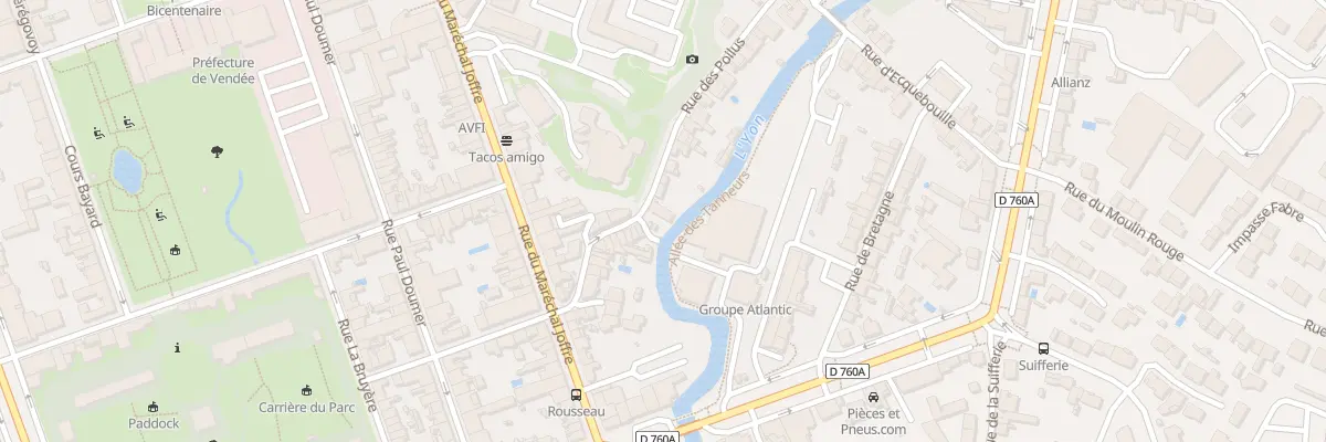 Plan du 22 Rue des Poilus à La Roche-sur-Yon