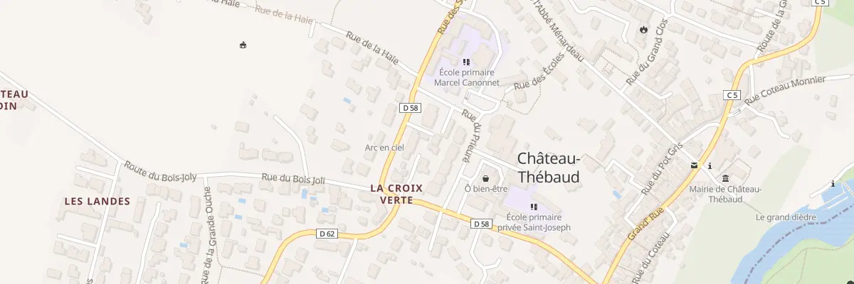 Plan du 11A Rue des sports à Château-Thébaud