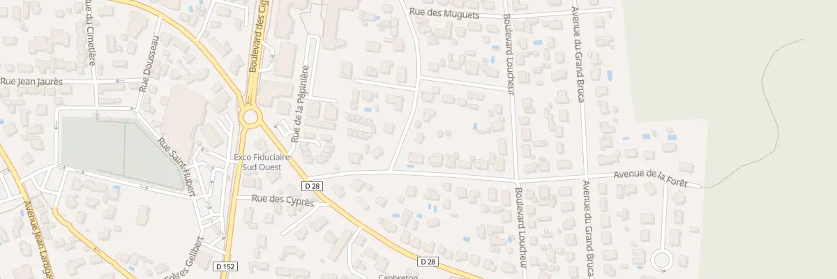 Plan du 2 Rue des Roses à Capbreton