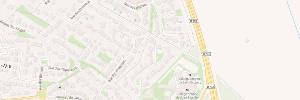 Plan du 19 Rue des charmes à Bellevigny