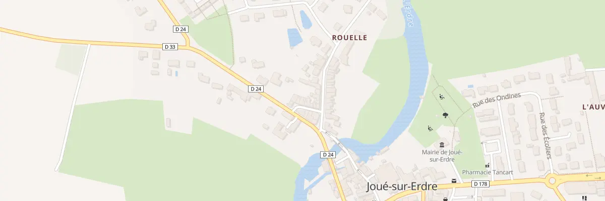 Plan du 34 Rue des Hirondelles à Joué-sur-Erdre