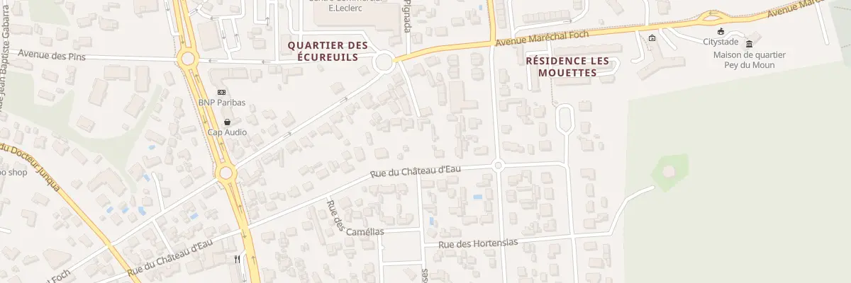 Plan du 39 Rue du Chateau d’Eau à Capbreton