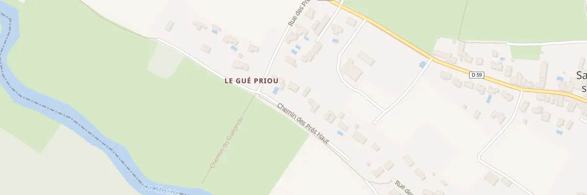 Plan du 10 Chem des Pres à Saint-Fiacre-sur-Maine