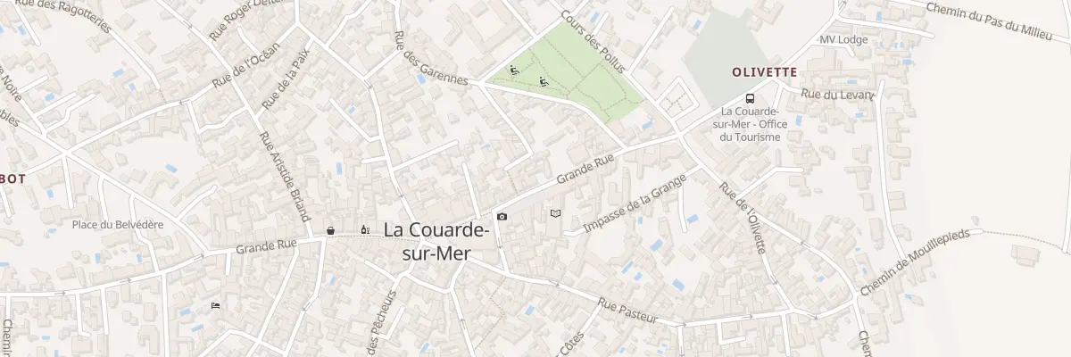 Plan du 12 Gr Gde Rue à La Couarde-sur-Mer