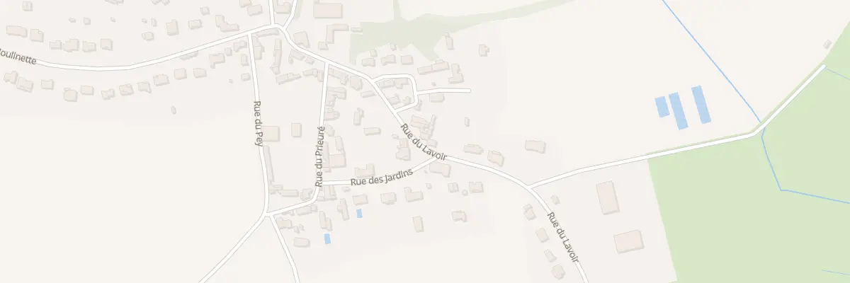 Plan du 7 Rue du lavoir au Bernard