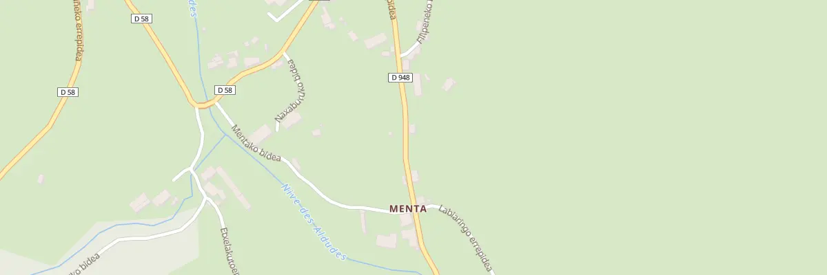 Plan du 5092 Celaya à Aldudes