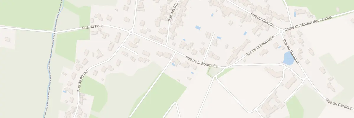 Plan du 8 Rue de la Bournelle à La Haie-Fouassière
