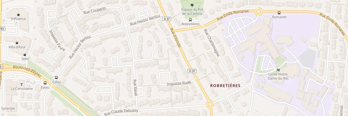 Plan du 121 Rue d’Arcole à La Roche-sur-Yon
