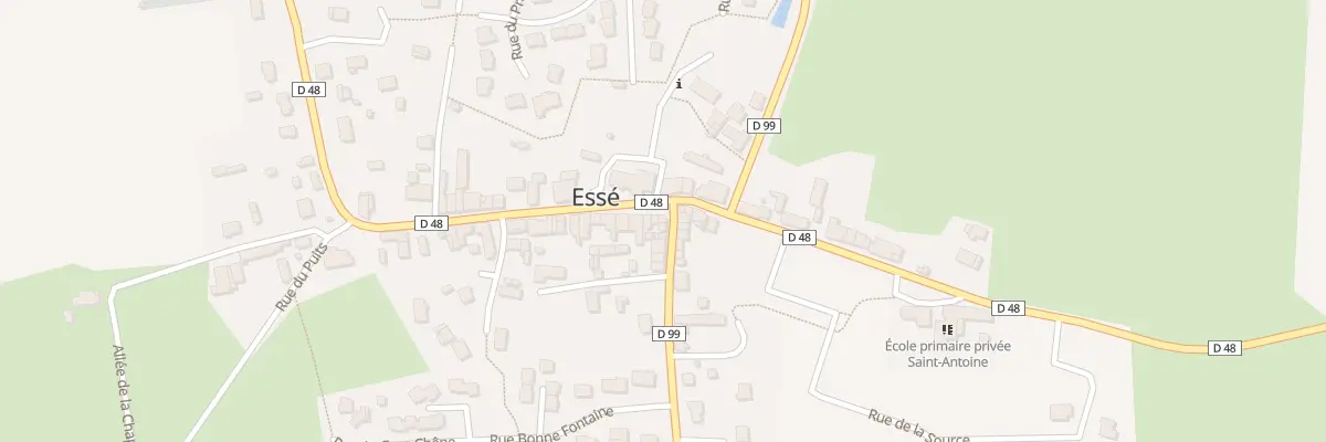 Plan du 1 Rue des Artisans à Essé
