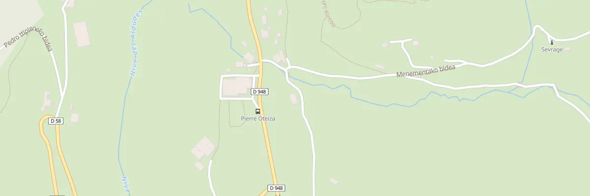 Plan du 5068 Celaya à Aldudes