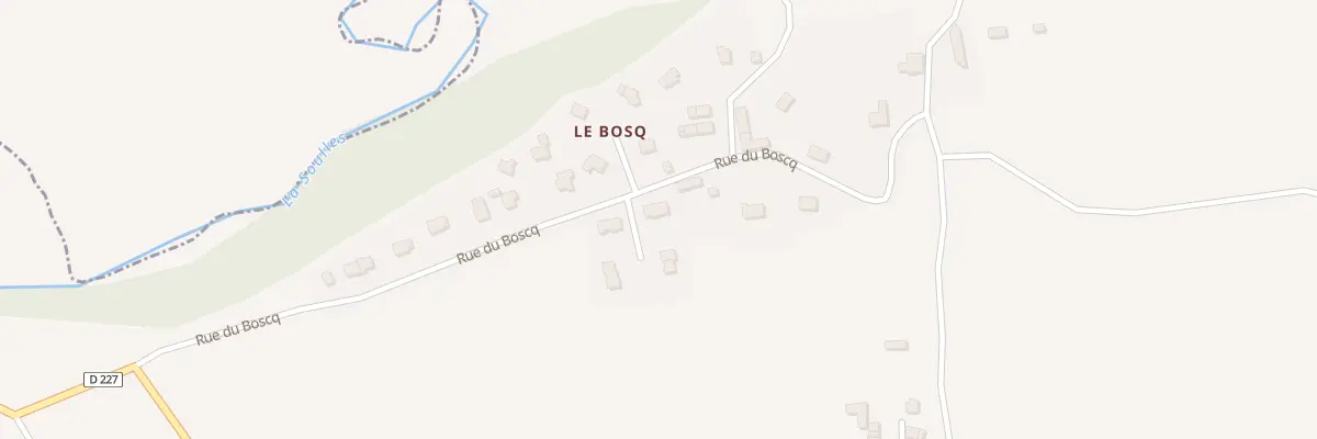 Plan du 17 Rue du Boscq à Nicorps
