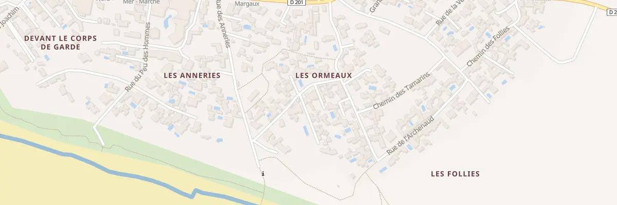 Plan du 10 Che des Peupliers à La Couarde-sur-Mer