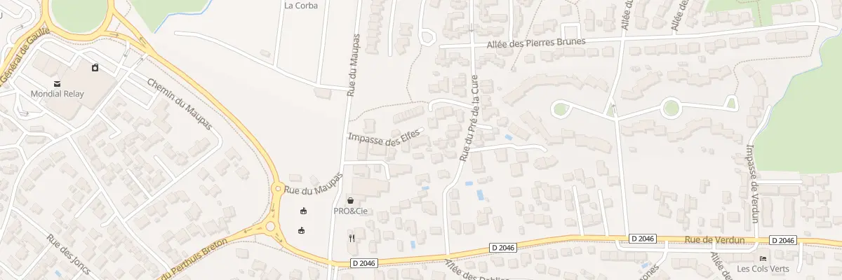 Plan du 4 Imp des Elfes à La Tranche-sur-Mer