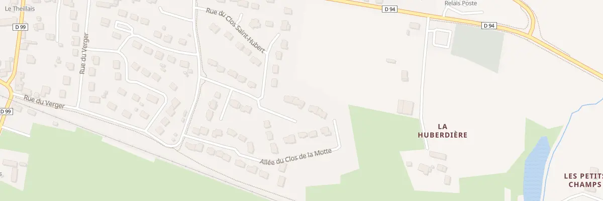 Plan du 15 Allée des Tilleuls au Theil-de-Bretagne