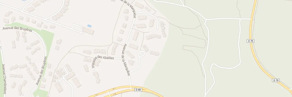 Plan du 6 Imp des Abellayres à Seignosse