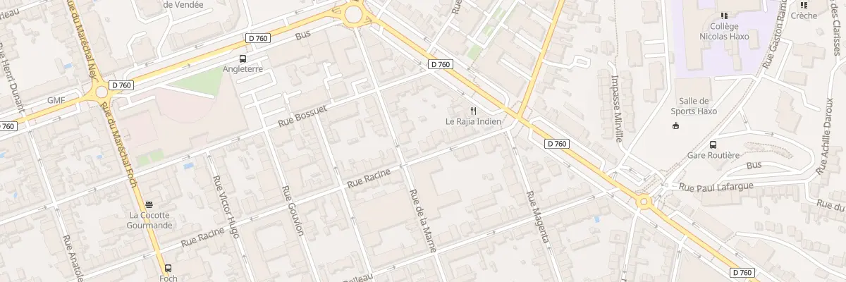 Plan du 65 Rue racine à La Roche-sur-Yon