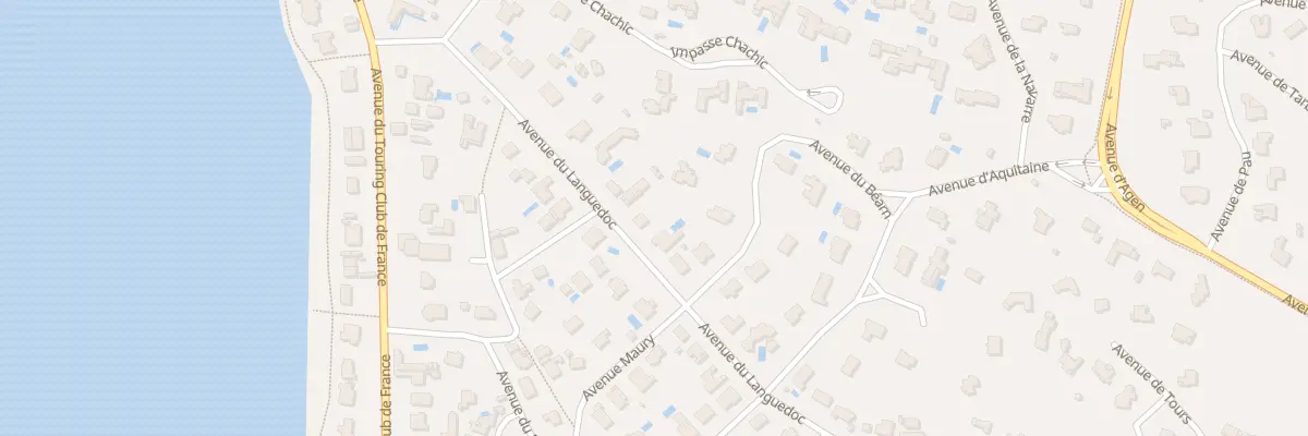 Plan du 462 Av du Languedoc à Soorts-Hossegor