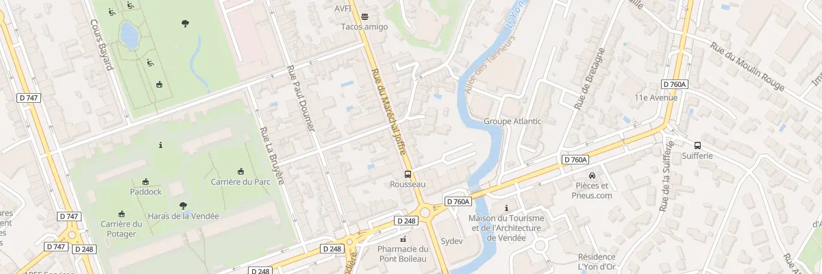 Plan du 109 Rue Marechal Joffre à La Roche-sur-Yon