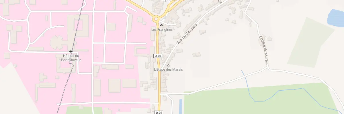 Plan du 35 Rue du Bauptois à Picauville