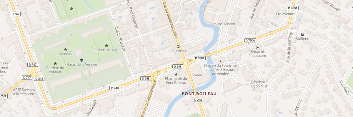 Plan du 126 Rue Marechal Joffre à La Roche-sur-Yon