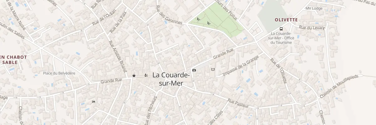 Plan du 20 Gr Gde Rue à La Couarde-sur-Mer