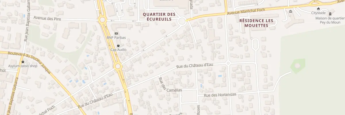 Plan du 31 Rue du Chateau d’Eau à Capbreton