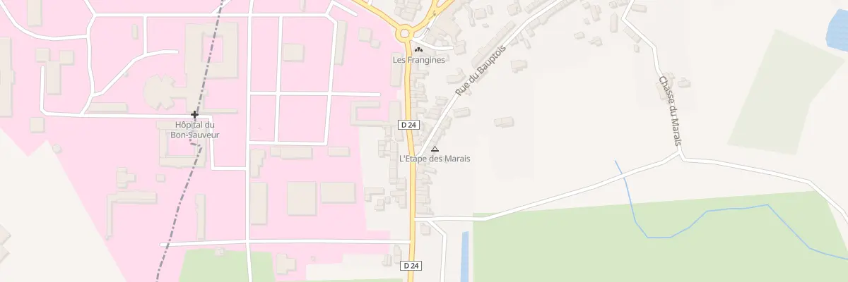 Plan du 62 Rue du Bauptois à Picauville